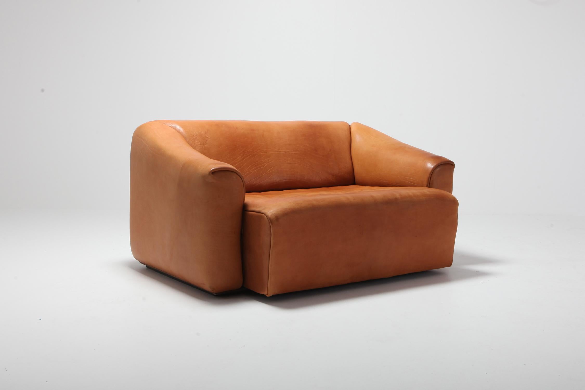 De Sede DS 47 Cognac Leather Sofa 1