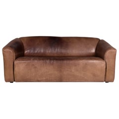 De Sede Ds 47 Designer Leder Sofa Braun Zweisitzer