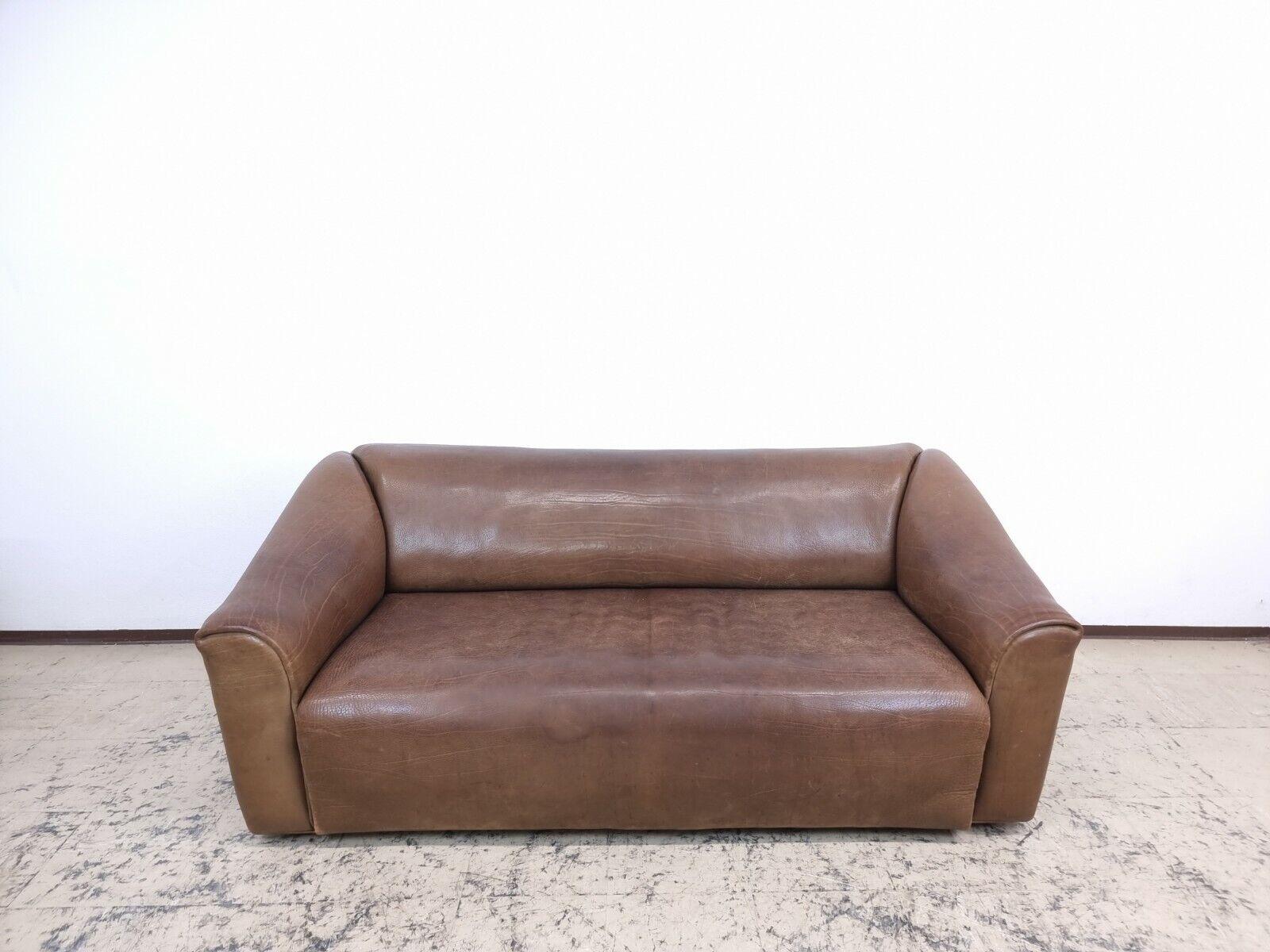 De Sede ds 47 Designersofa Echtledersofa Echtledercouch desede in braun Braun en vente 5