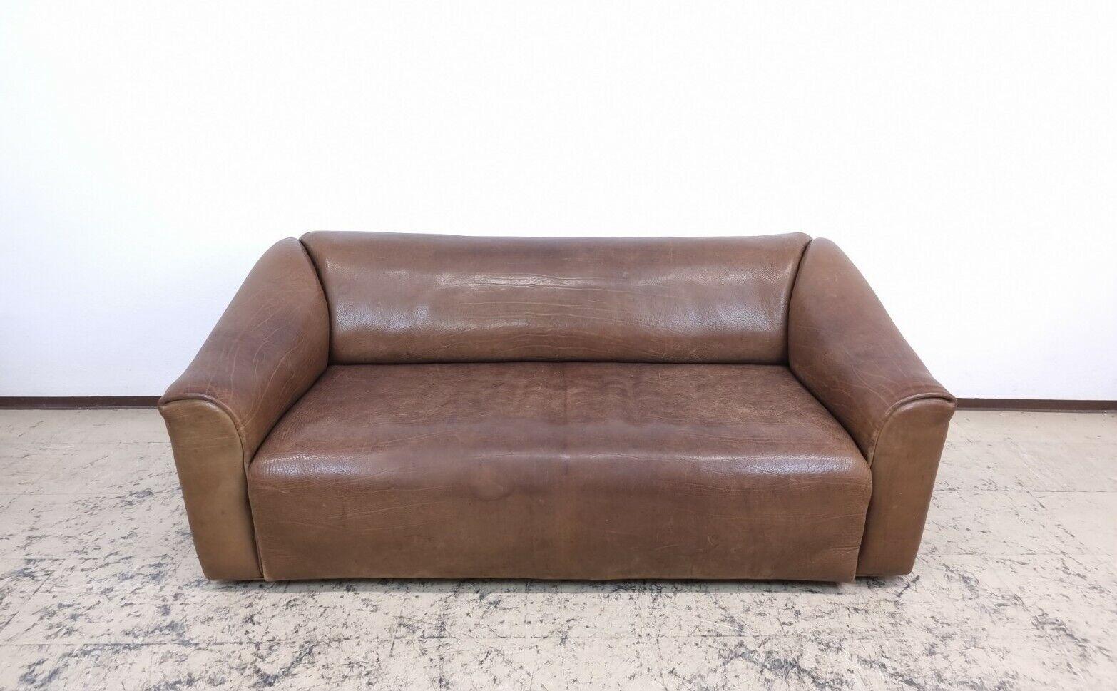 Suisse De Sede ds 47 Designersofa Echtledersofa Echtledercouch desede in braun Braun en vente