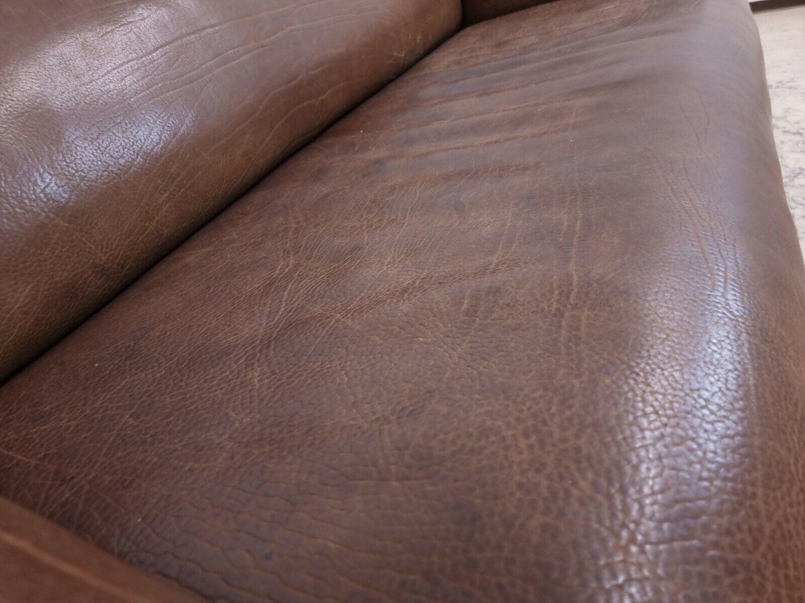 De Sede ds 47 Designersofa Echtledersofa Echtledercouch desede in braun Braun en vente 1