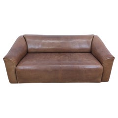 De Sede ds 47 Designersofa Echtledersofa Echtledercouch desede in braun Vintage