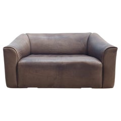 De Sede Ds 47 Echtledersofa Neckleder Braun Vintage