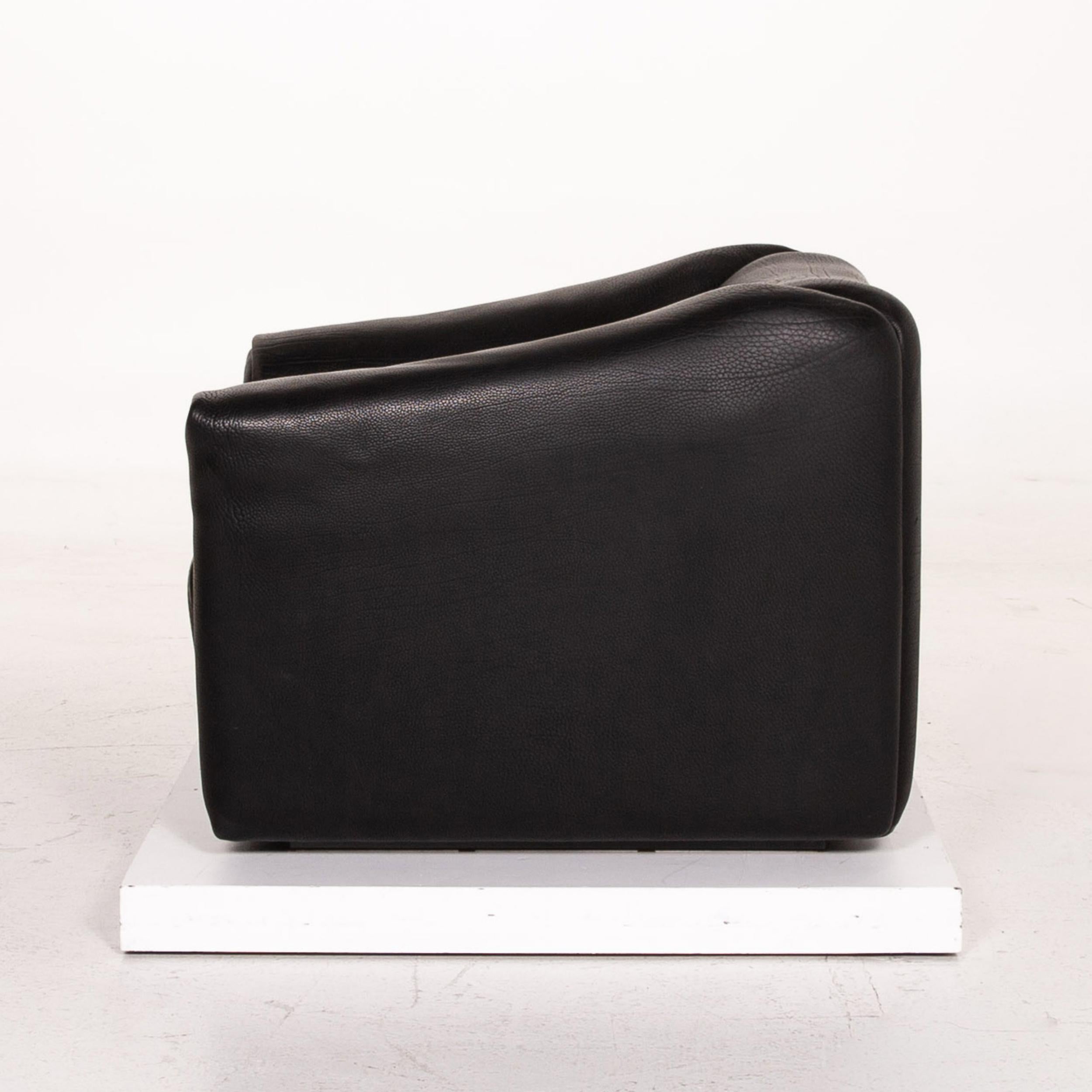 De Sede DS 47 Leather Armchair Black For Sale 5