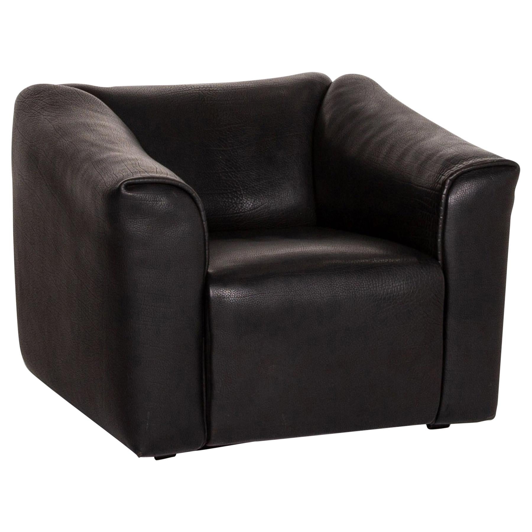 De Sede DS 47 Leather Armchair Black For Sale