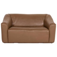 De Sede Ds 47 Leather Sofa Brown Two-Seat Function