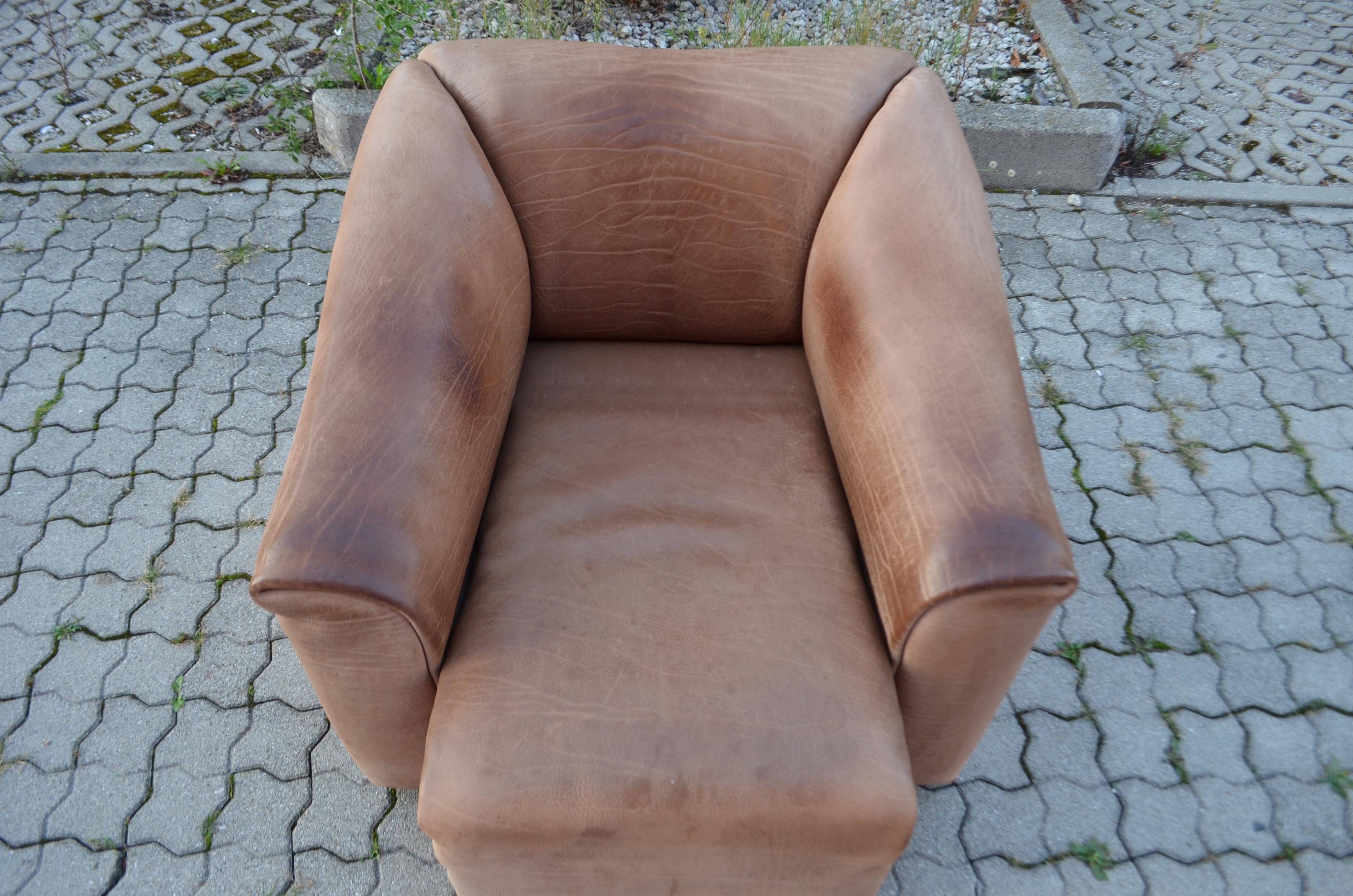 De Sede DS 47 Nackenledersessel Brown (Schweizerisch) im Angebot