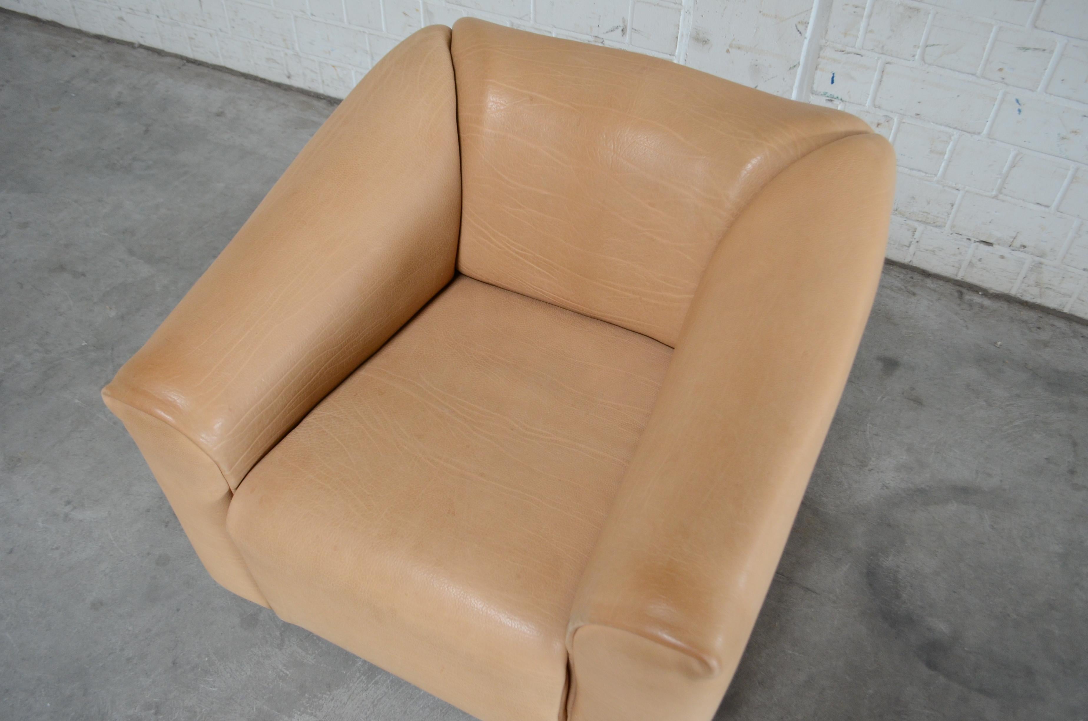 Late 20th Century De Sede DS 47 Neck Leather Armchair