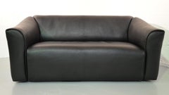 De Sede DS 47 Original Neck Leder Designer Sofa, Schweiz 1970er Jahre