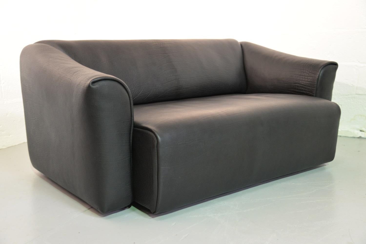 Late 20th Century De Sede DS 47 Original Neck Leather Designer Sofa, Switzerland 1970`s For Sale