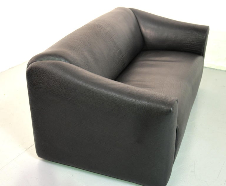 De Sede DS 47 Original Neck Leather Designer Sofa, Switzerland 1970`s