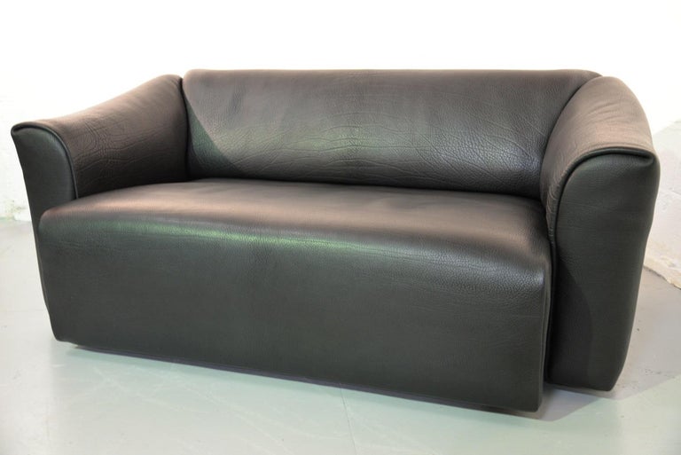 De Sede DS 47 Original Neck Leather Designer Sofa, Switzerland 1970`s