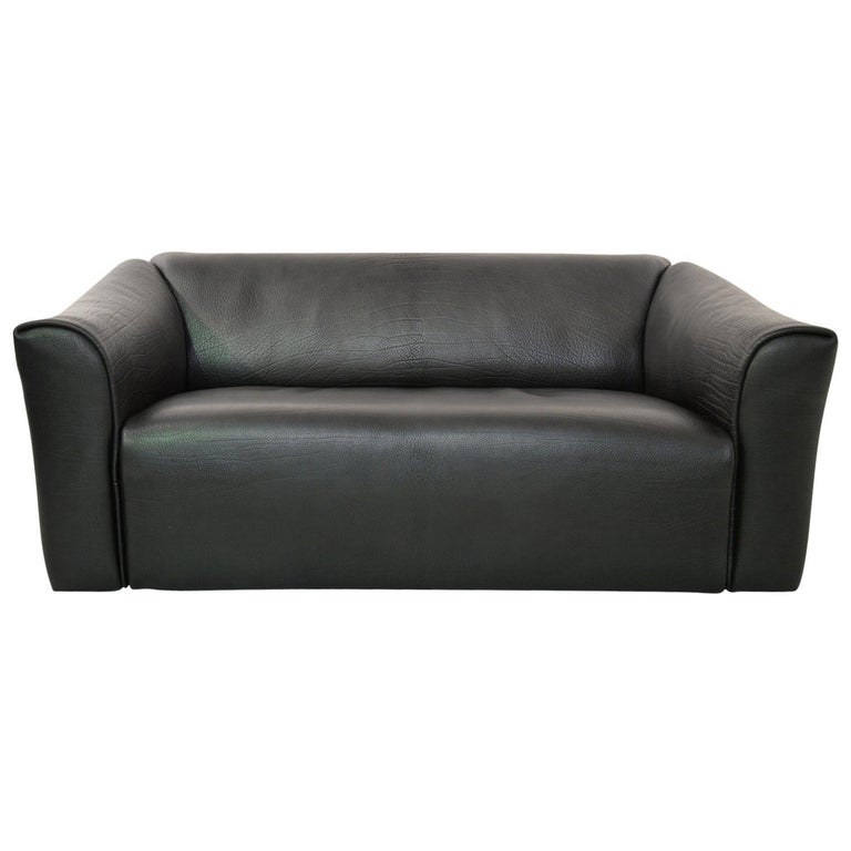 De Sede DS 47 Original Neck Leather Designer Sofa, Switzerland 1970`s
