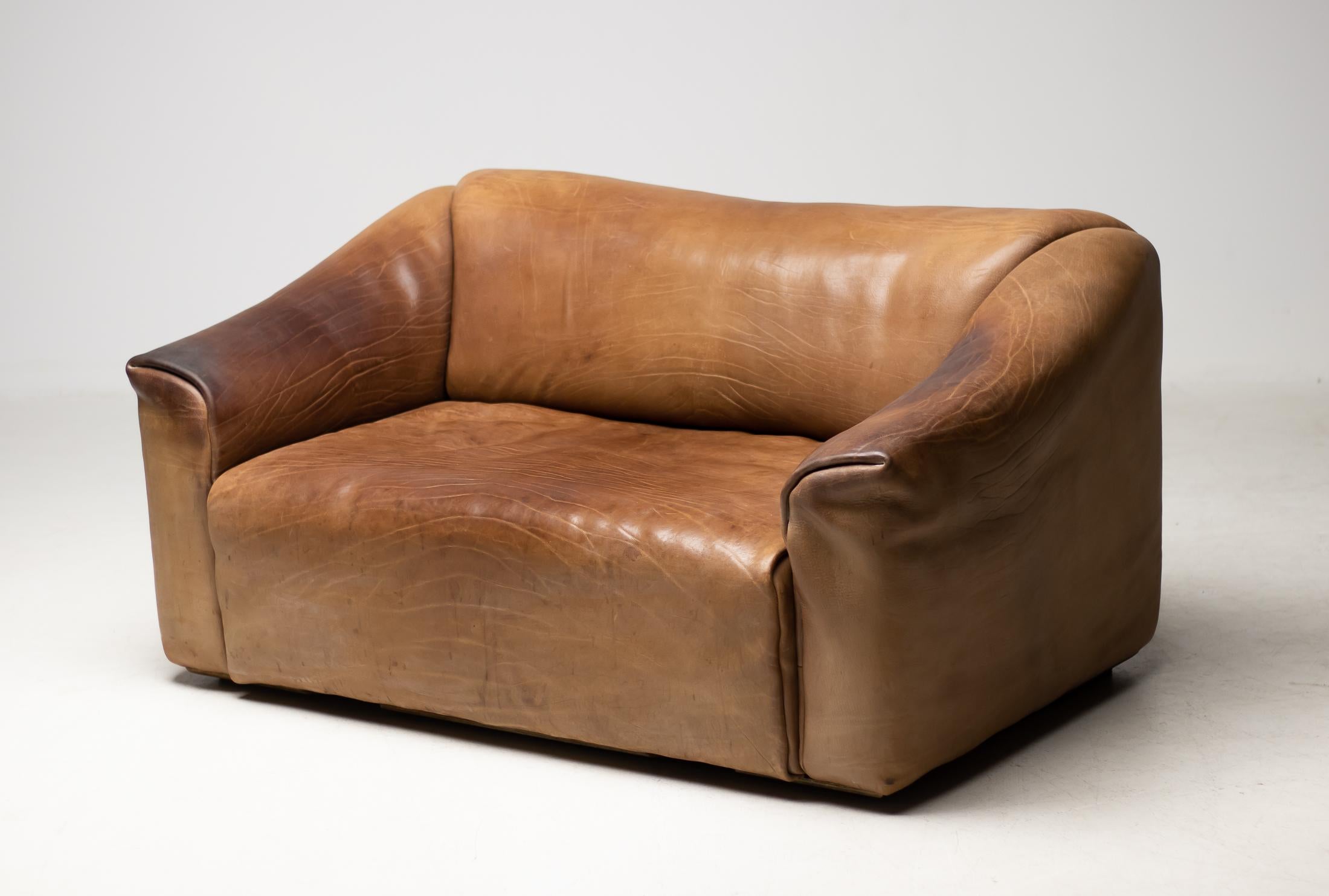 De Sede DS-47 Sofa in Brown Buffalo Leather 4