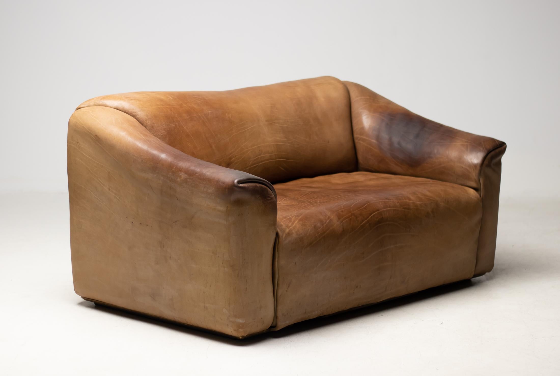 De Sede DS-47 Sofa in Brown Buffalo Leather 2