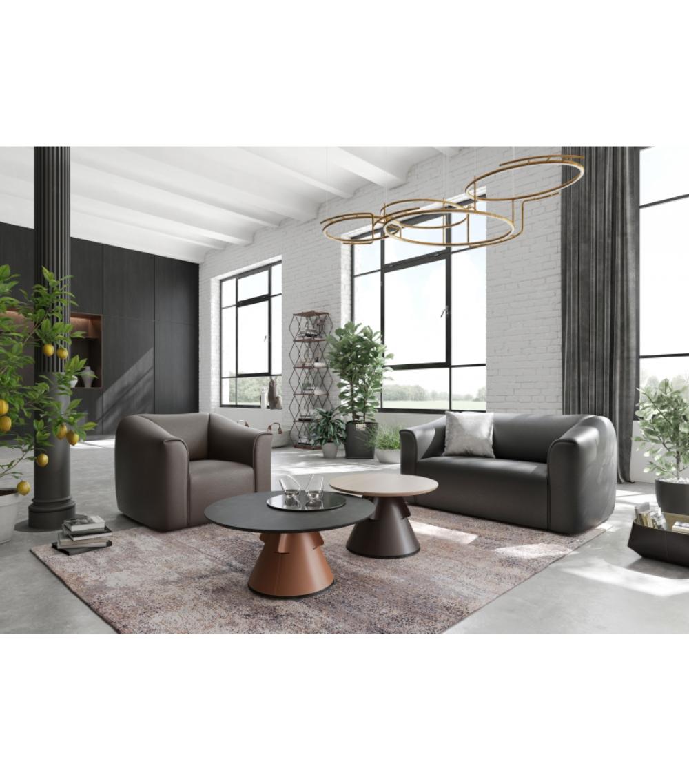 Suisse Canapé De Sede DS-47 en tissu de cuir marron par Antonella Scarpitta en vente