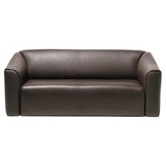 De Sede DS-47 Sofa in Brown Leather Upholstery by Antonella Scarpitta