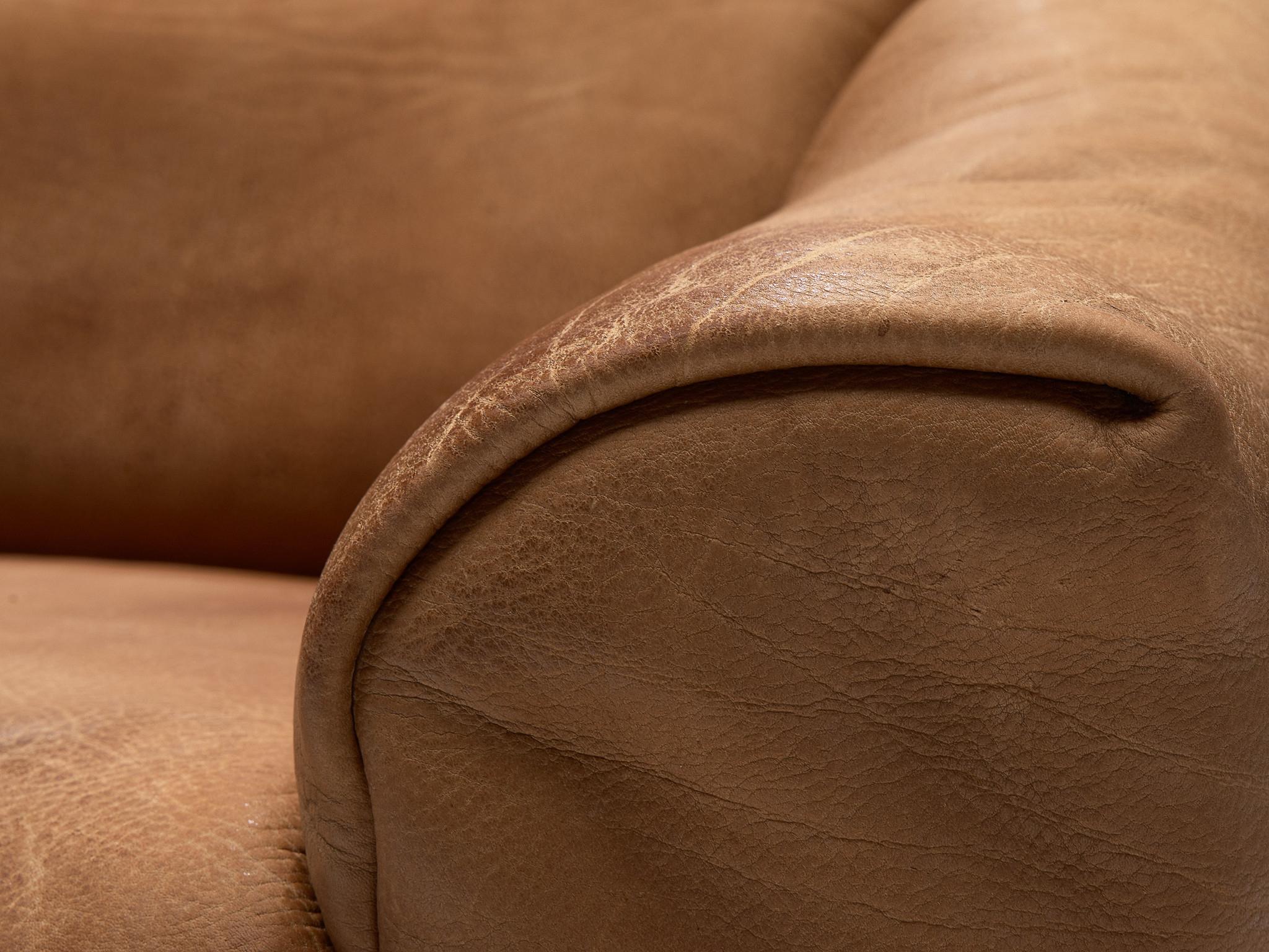 De Sede DS-47 Sofa in Cognac Leather 2