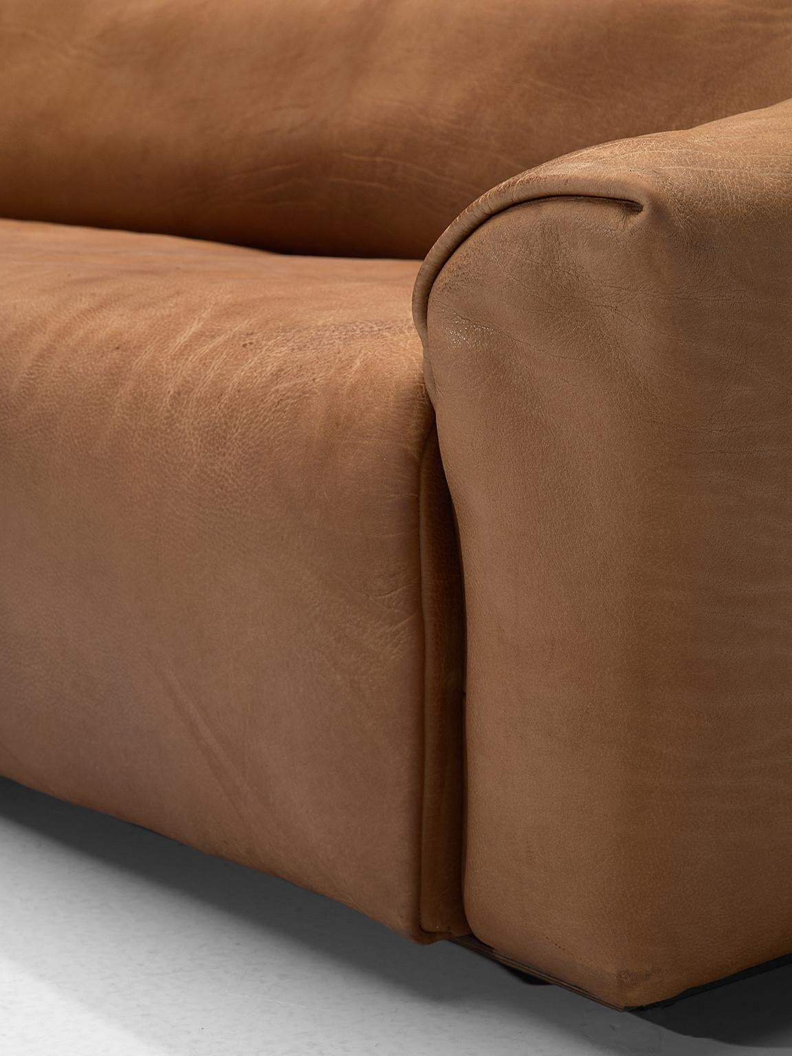 De Sede DS-47 Sofa in Cognac Leather 3