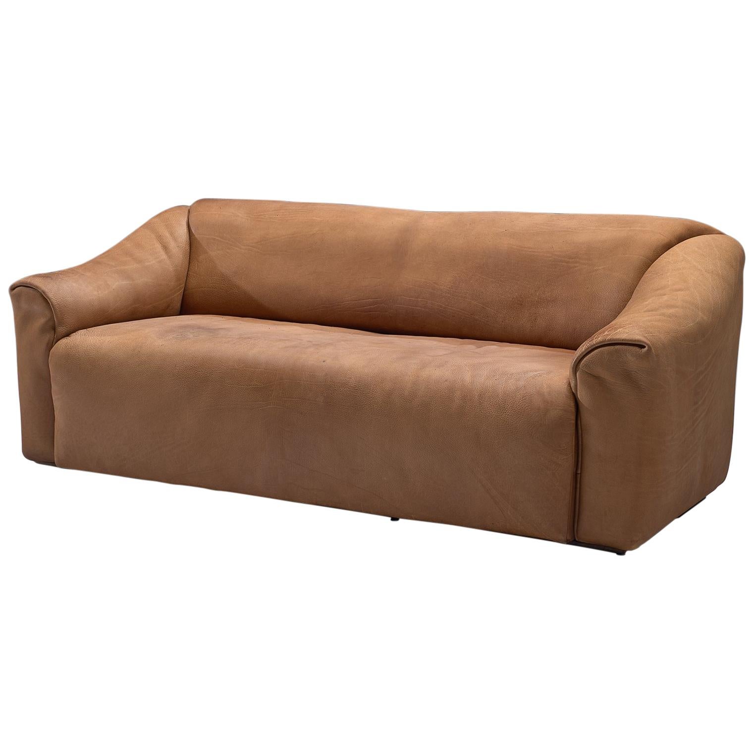 De Sede DS-47 Sofa in Cognac Leather