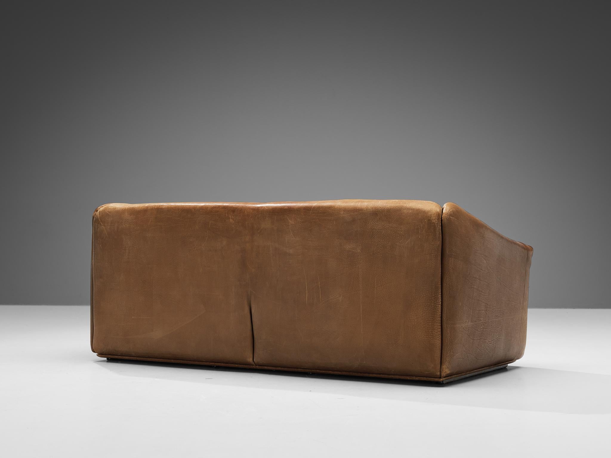 De Sede 'DS-47 'Three Seat Sofa in Cognac Leather 2