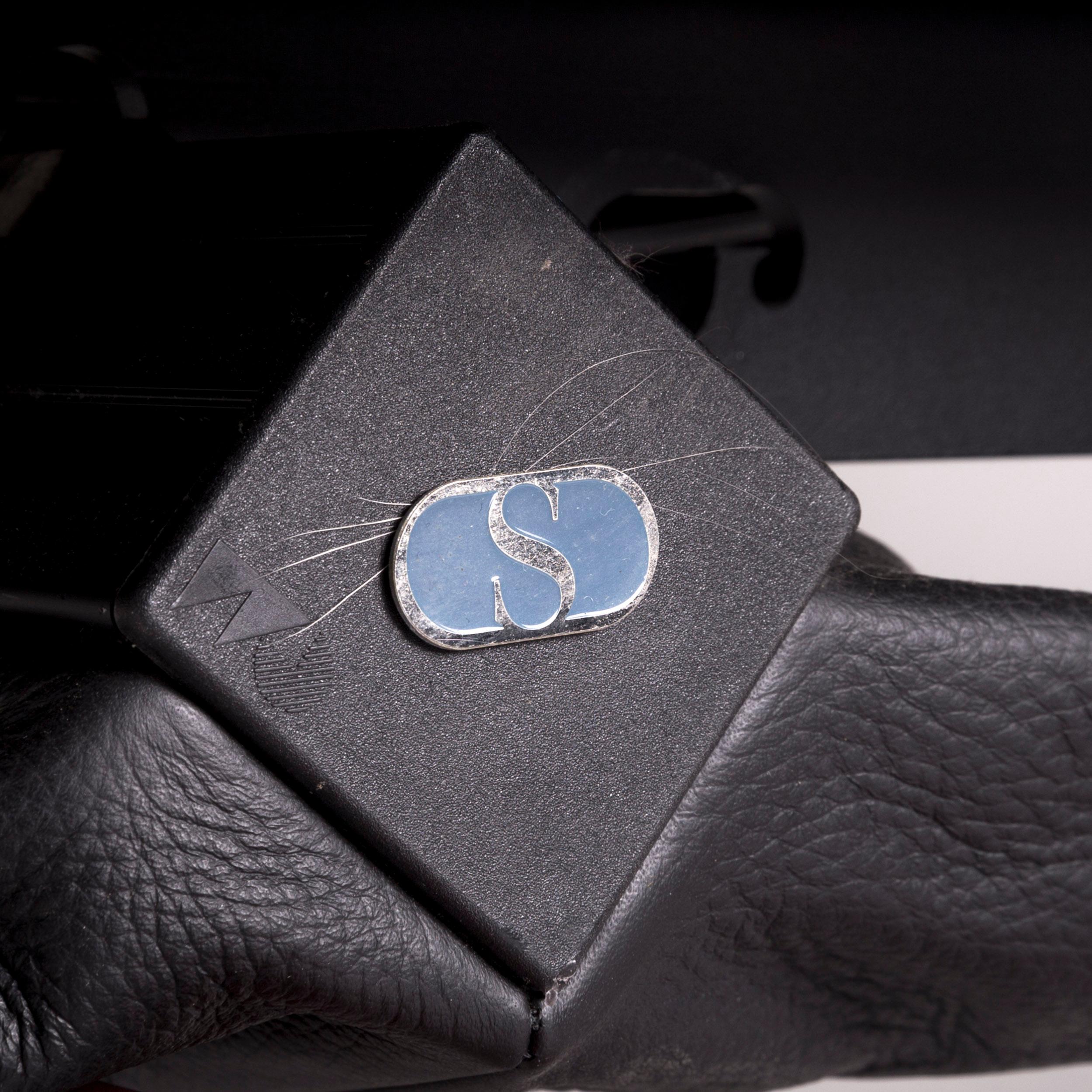 De Sede Canapé en cuir noir à deux places avec pochette Realx Function DS 470 en vente 7