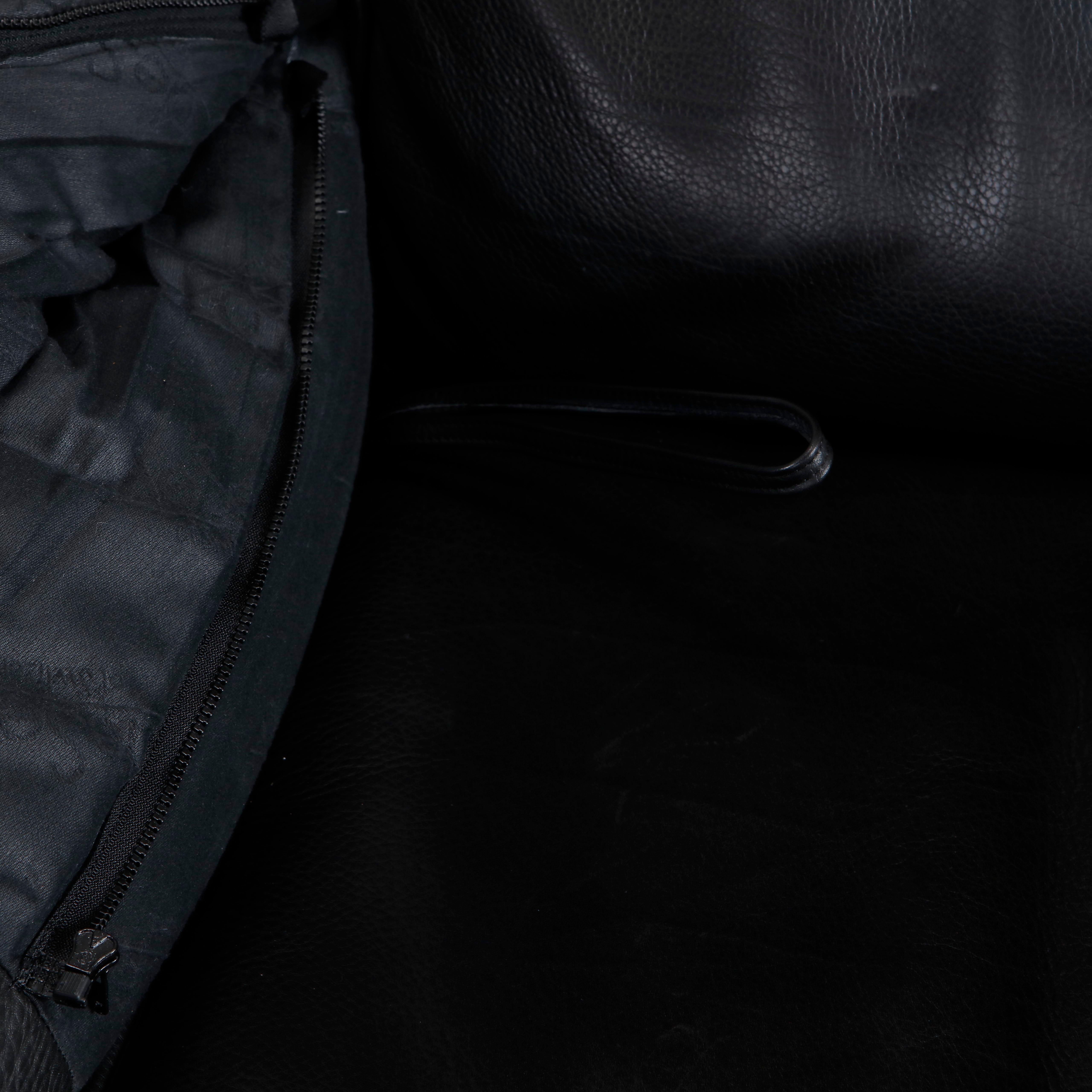 De Sede, DS 49 Sillón de cuero negro, años 70 en venta 12