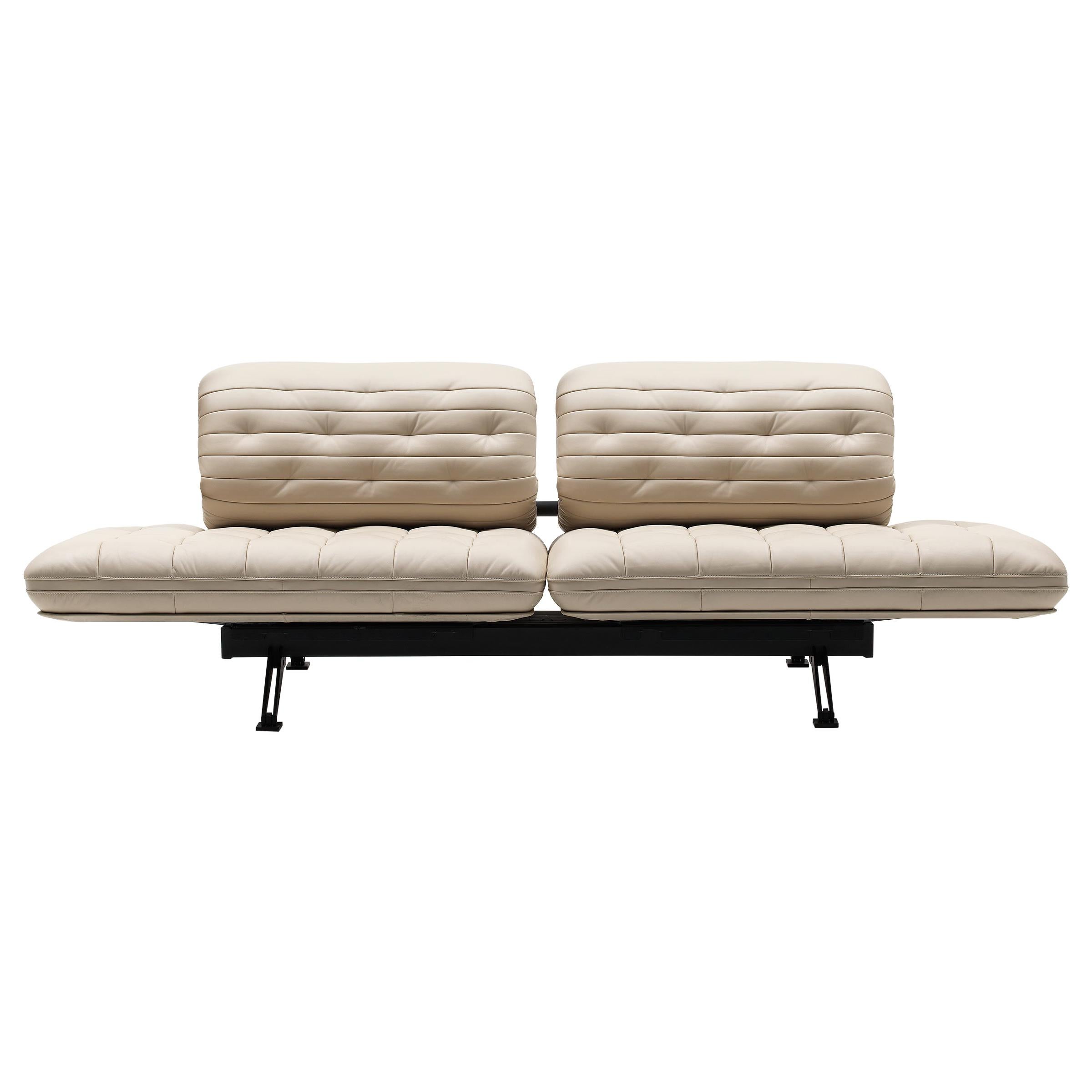 De Sede Ds-490 Modular Sofa in Off-White Upholstery by De Sede Design Team For Sale