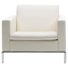 De Sede DS-5 Armchair in Snow Upholstery by Antonella Scarpitta