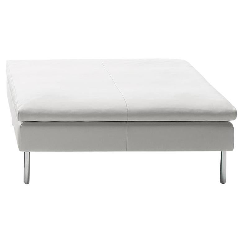 De Sede DS-5 Large Ottoman in Snow Upholstery by Antonella Scarpitta For Sale