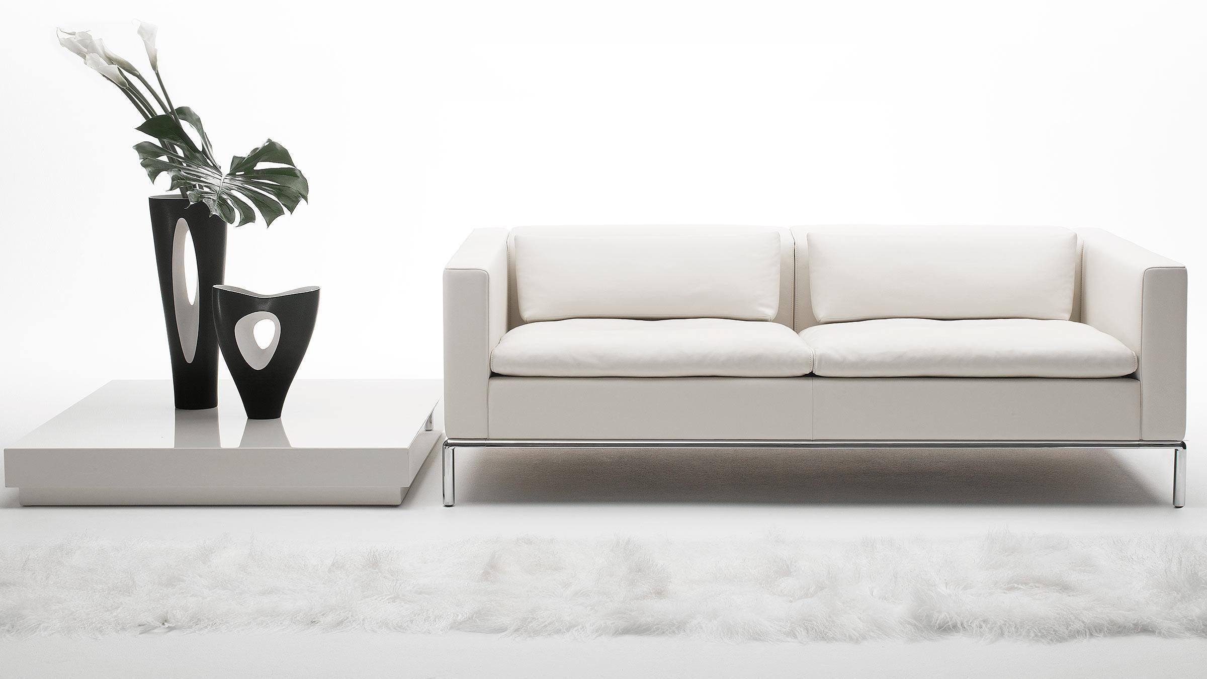 De Sede DS-5 Sofa in Snow Upholstery by Antonella Scarpitta In New Condition For Sale In Brooklyn, NY