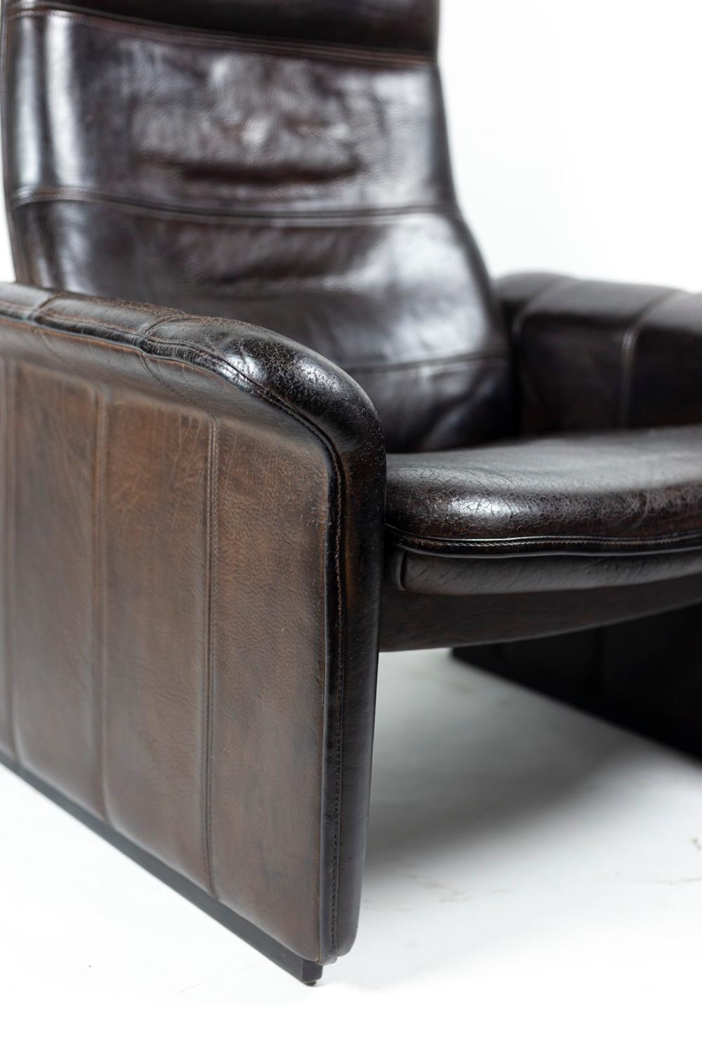 Late 20th Century De Sede, DS-50 Armchair in Buff Leather, 1970s