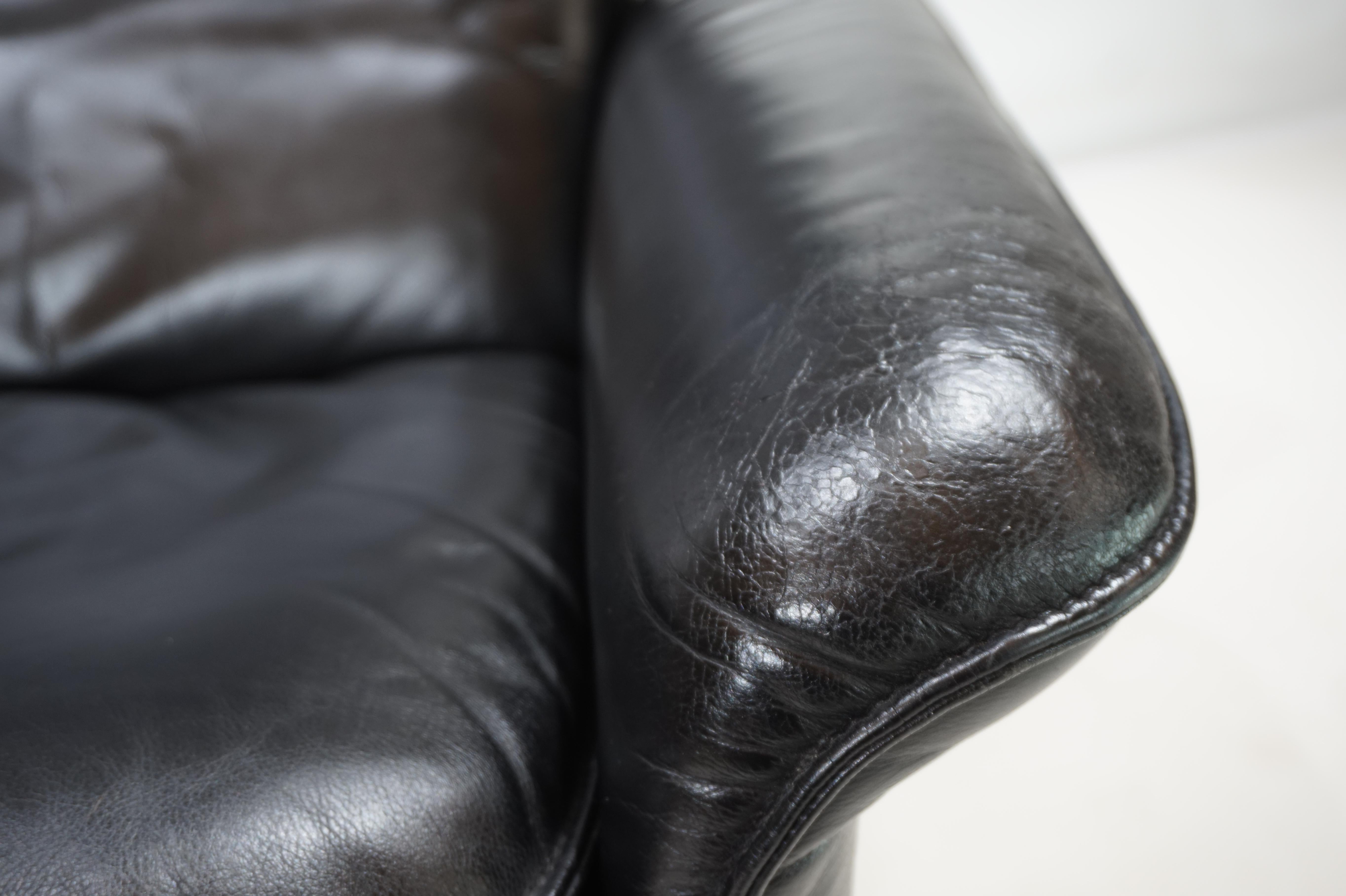 De Sede DS 50 leather armchair Tulip, 1970 For Sale 5