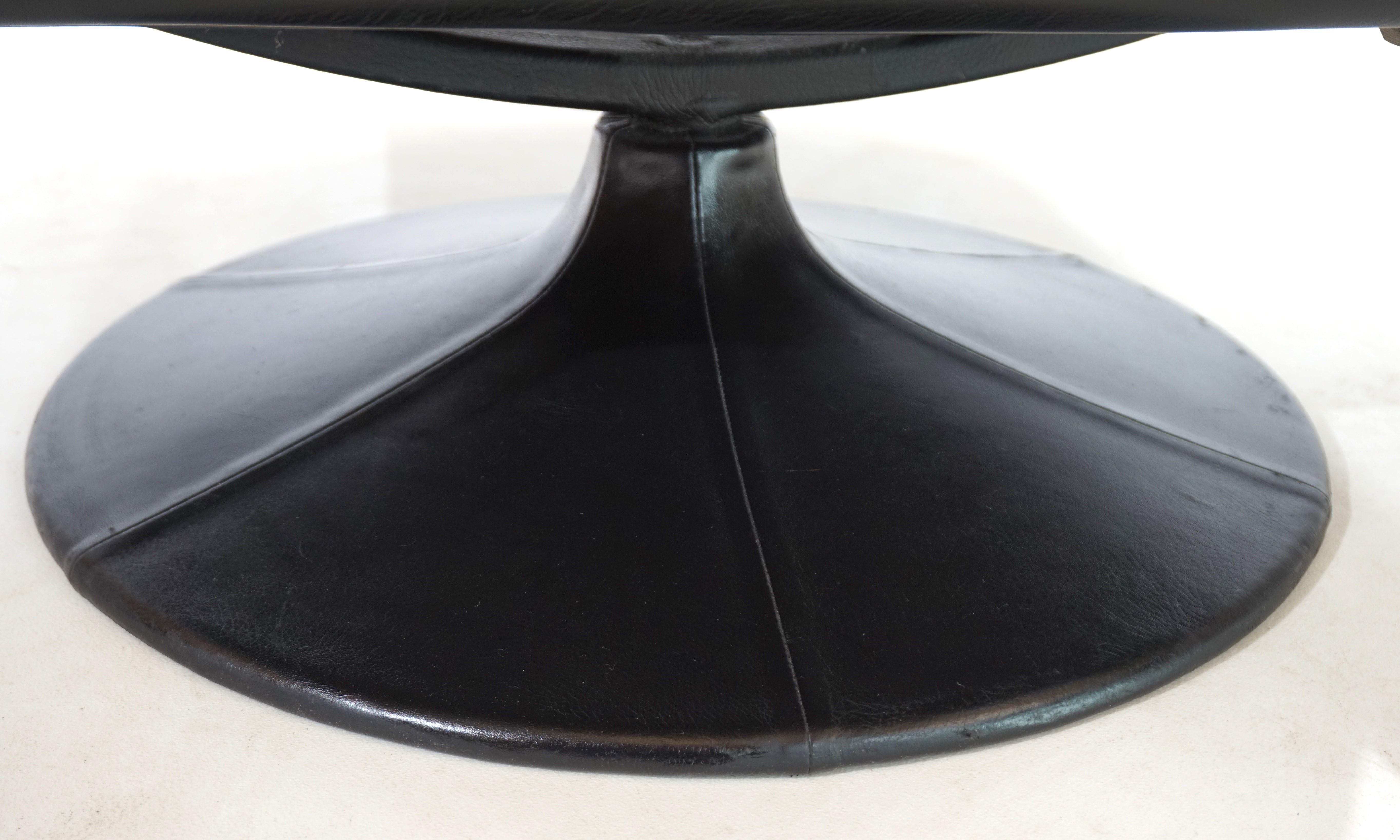 De Sede DS 50 leather armchair Tulip, 1970 For Sale 7