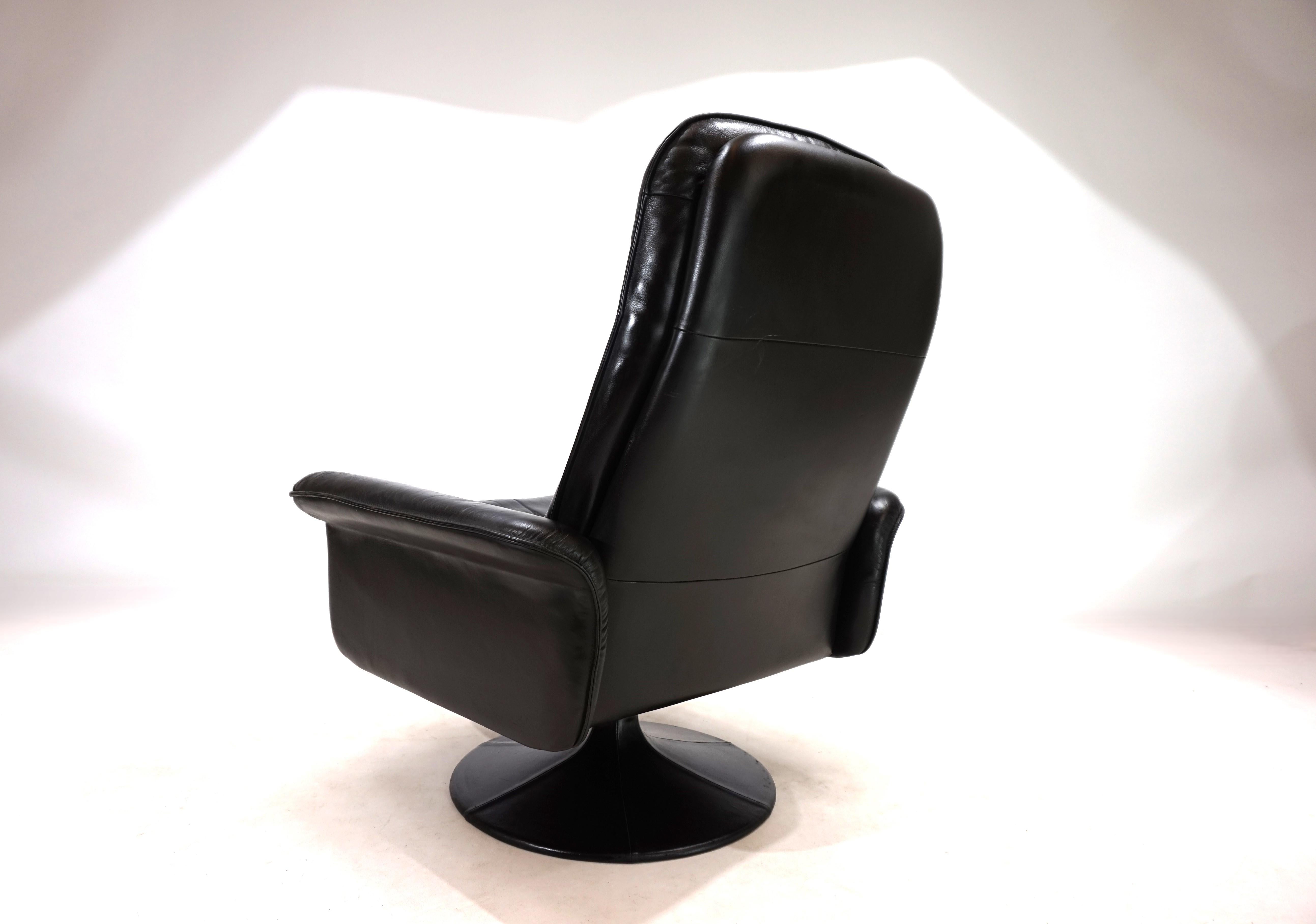 De Sede DS 50 leather armchair Tulip, 1970 In Good Condition For Sale In Ludwigslust, DE