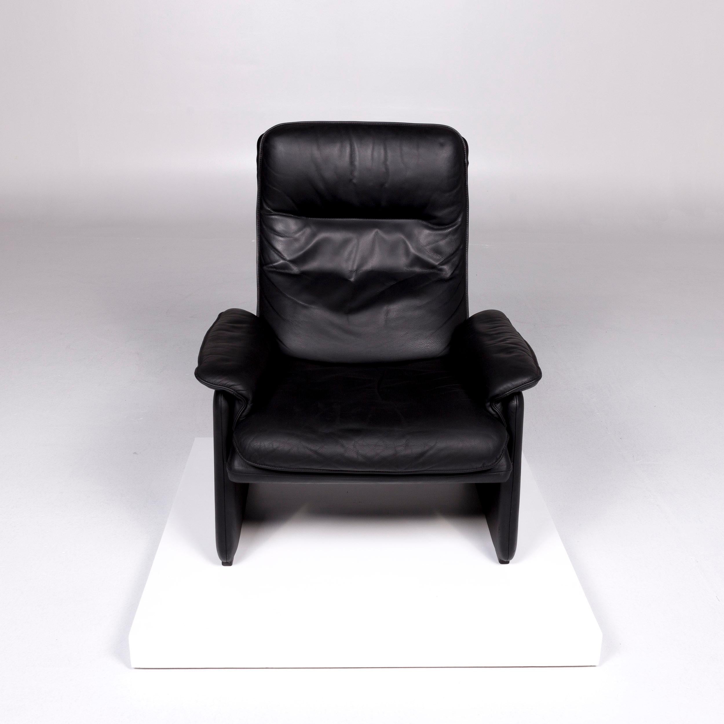 Leather De Sede Ds 50 Leder Sessel Garnitur Schwarz 2 Sessel Relaxfunktion Funktion