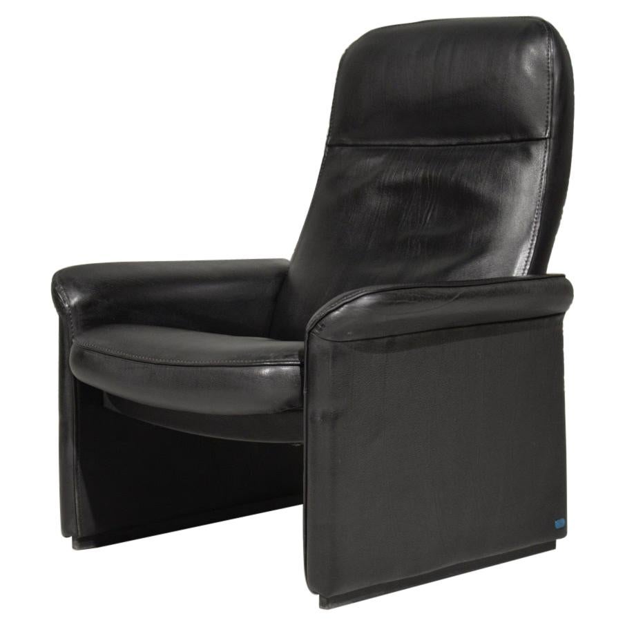 De Sede DS 50 Reclining Leather Lounge Armchair, Switzerland For Sale