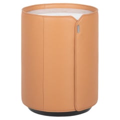 De Sede DS-5020 Side Table in Nougat Upholstery by de Sede Design Team