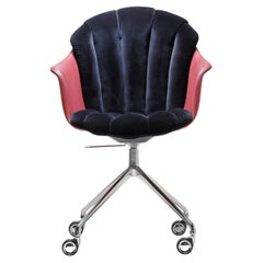 De Sede DS-530 Swivel chair with radial upholstery by De Sede Design Team