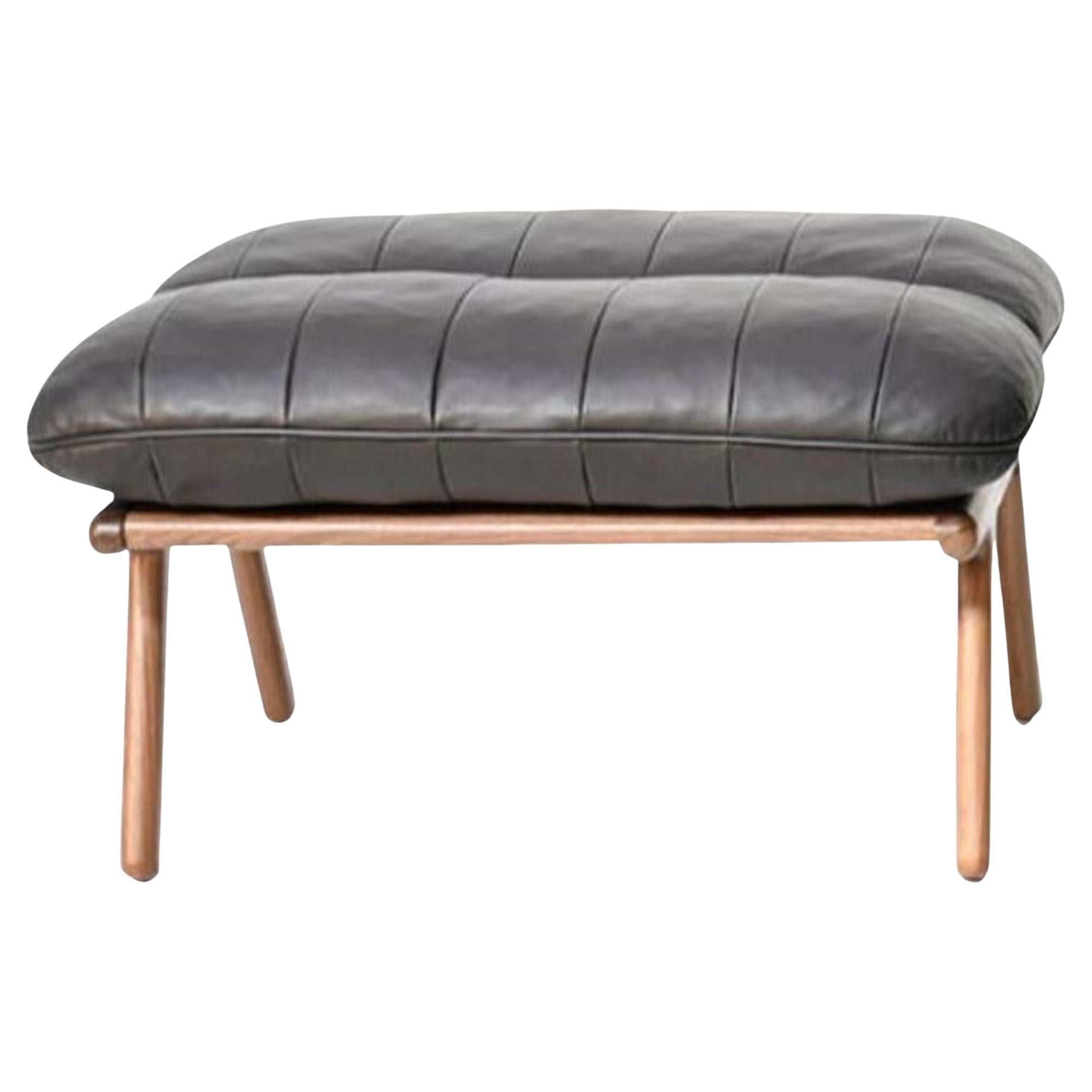 De Sede DS 531 Stool in Black Upholstery by De Sede Design-Team