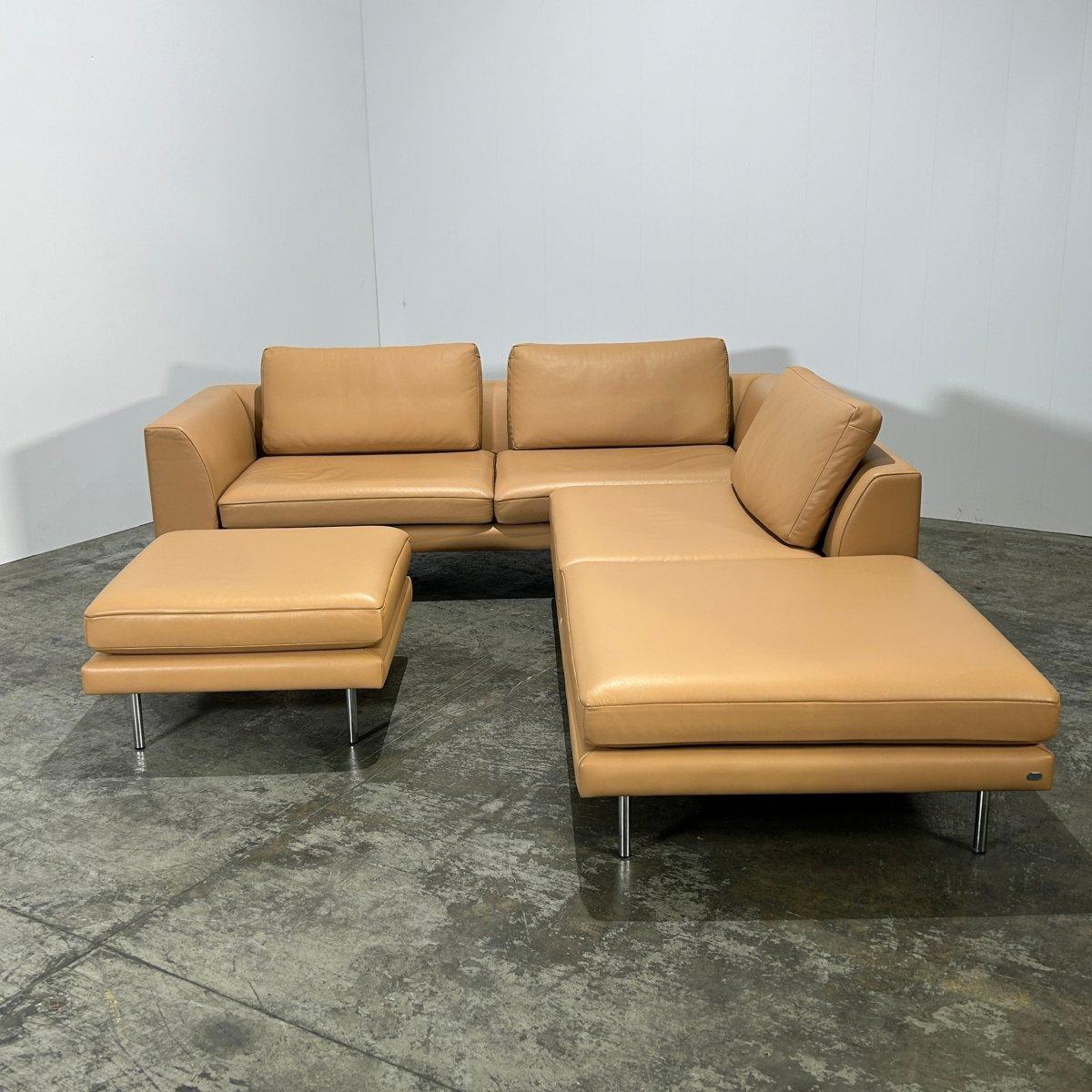 De Sede DS 570 Corner Sofa and Footstool en vente 1