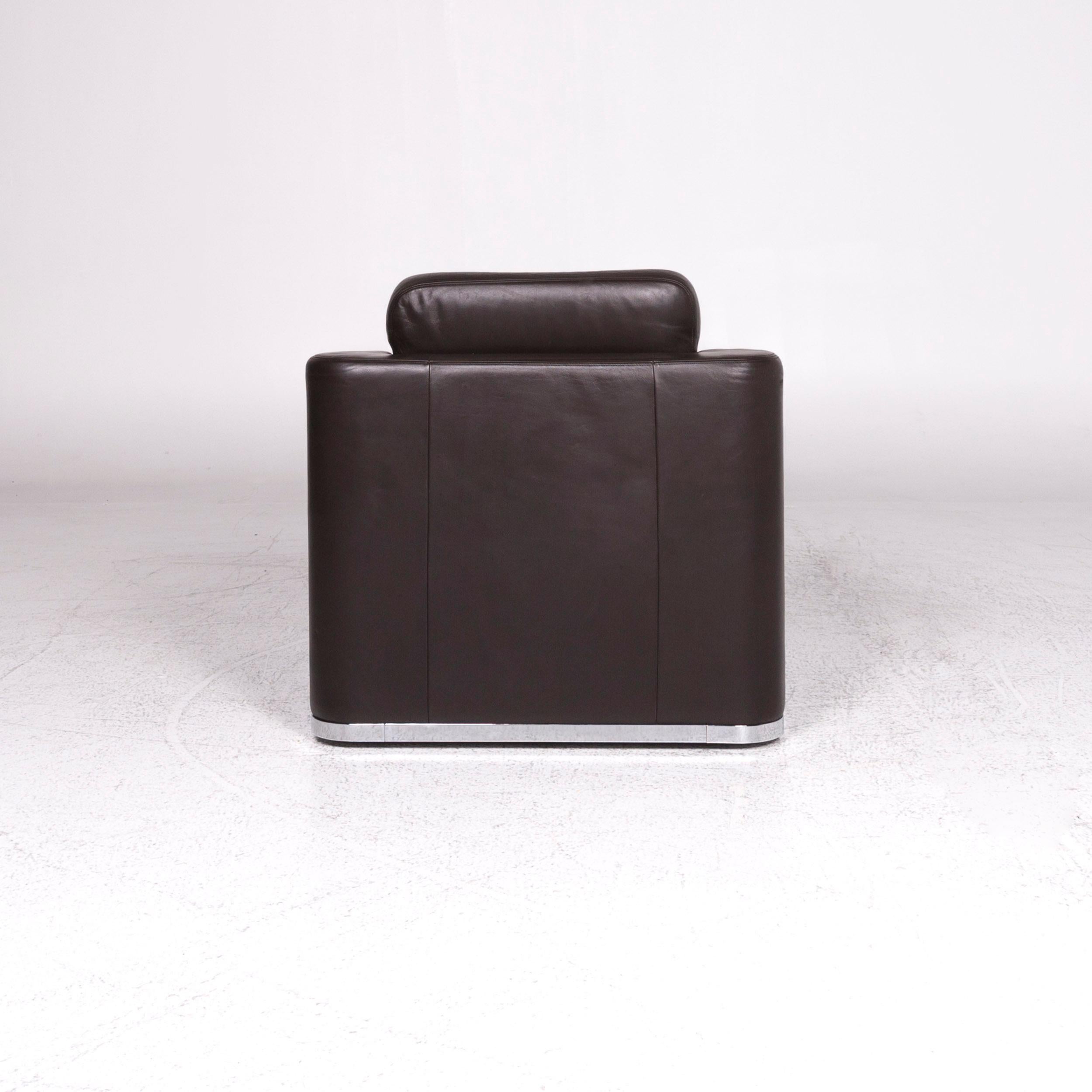 De Sede DS 6 Leather Armchair Brown For Sale 4
