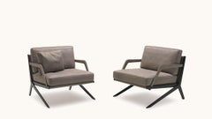 De Sede DS-60/01 Armchair in Taupe Leather Upholstery by Gordon Guillaumier