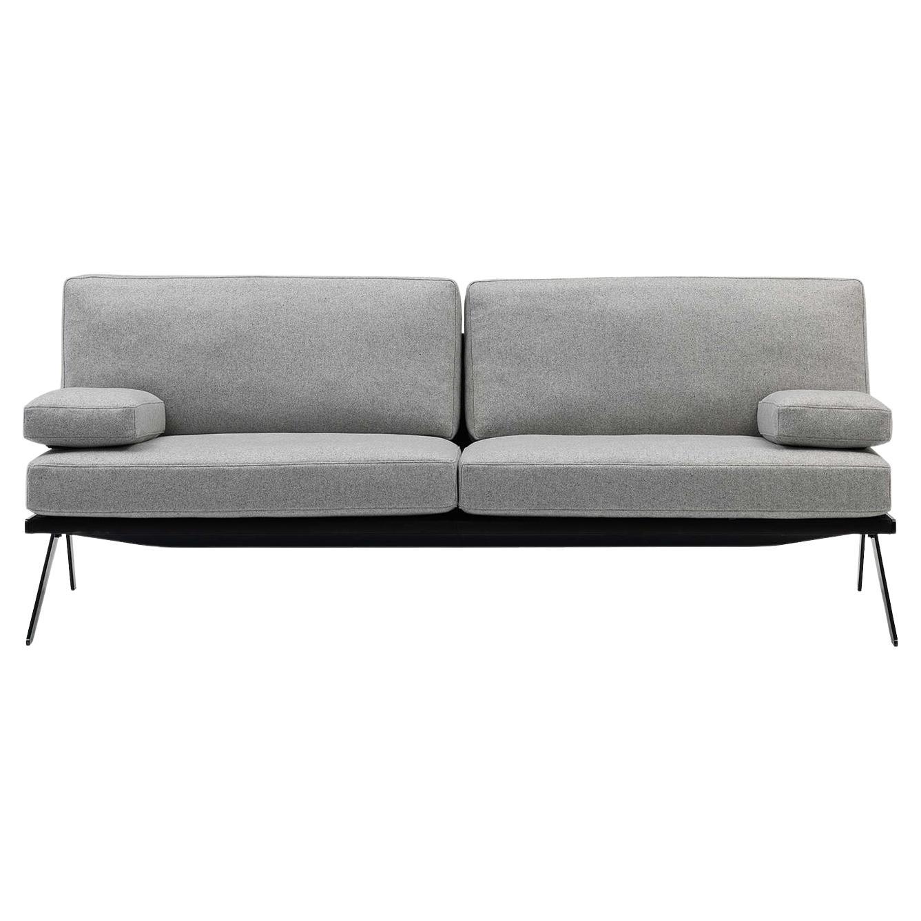 De Sede DS-60/52 Sofa aus grauem Stoff von Gordon Guillaumier im Angebot