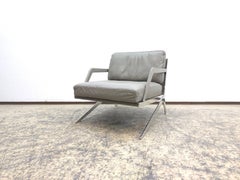 De Sede DS-60 Graues Leder Ledersofa Ledersessel Tisch Designklassiker