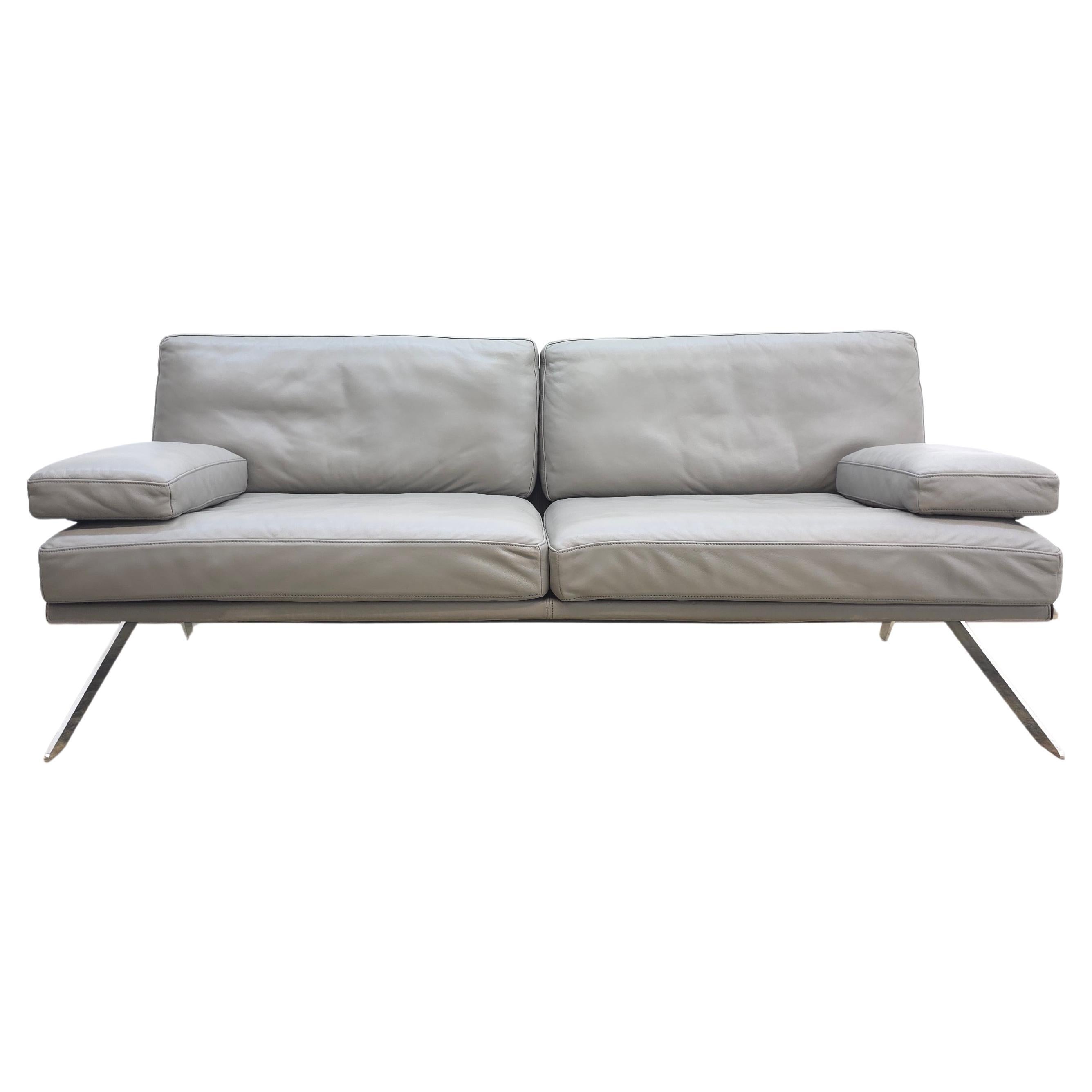 De Sede DS-60 Ledersofa Grau Designklassiker Blickfang  #2