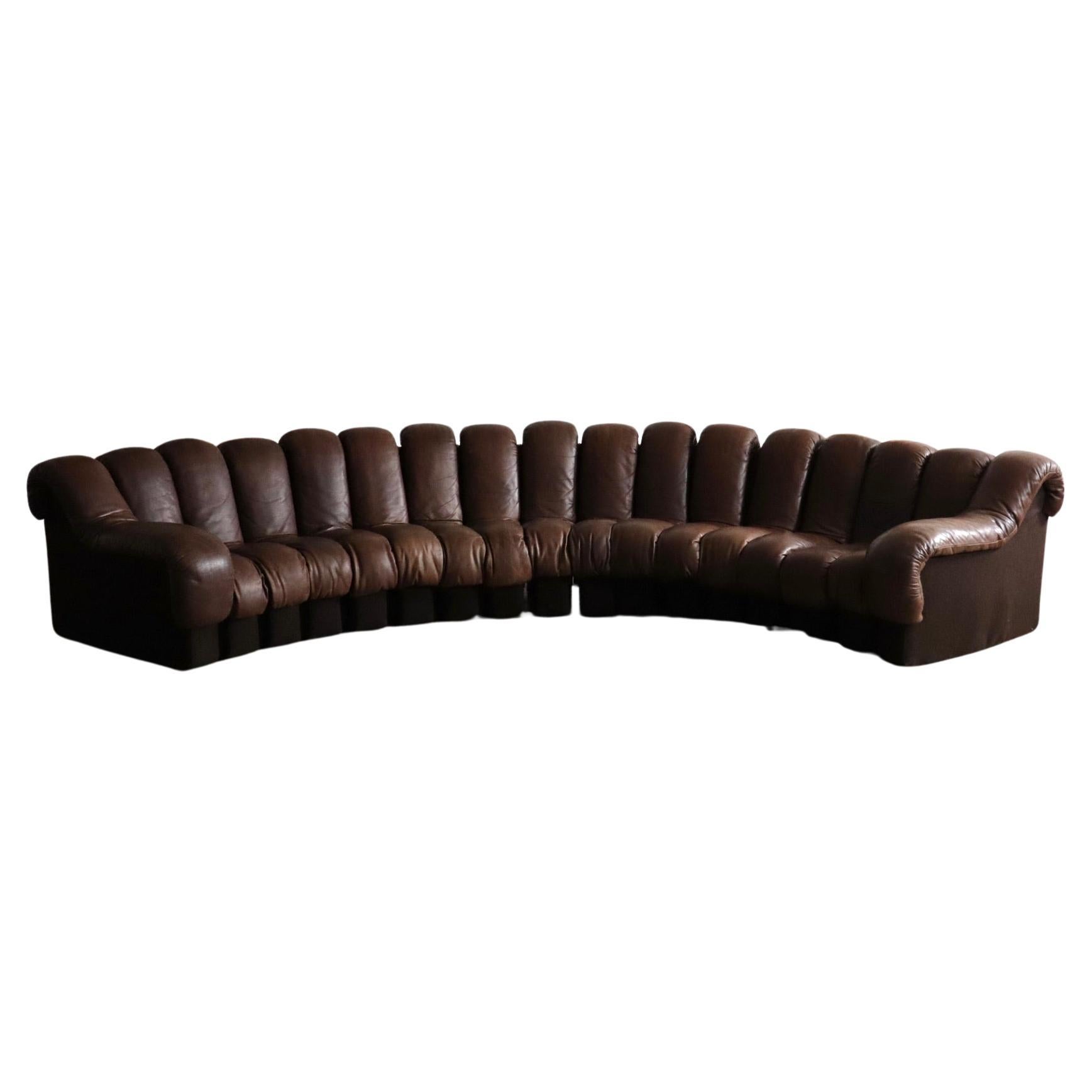 De Sede DS 600 “Non-Stop” Sectional Sofa By Heinz Ulrich, Ueli Berger And Eleano