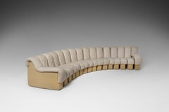 De Sede DS 600 ‘Non Stop’ Sectional Sofa in Beige Leather