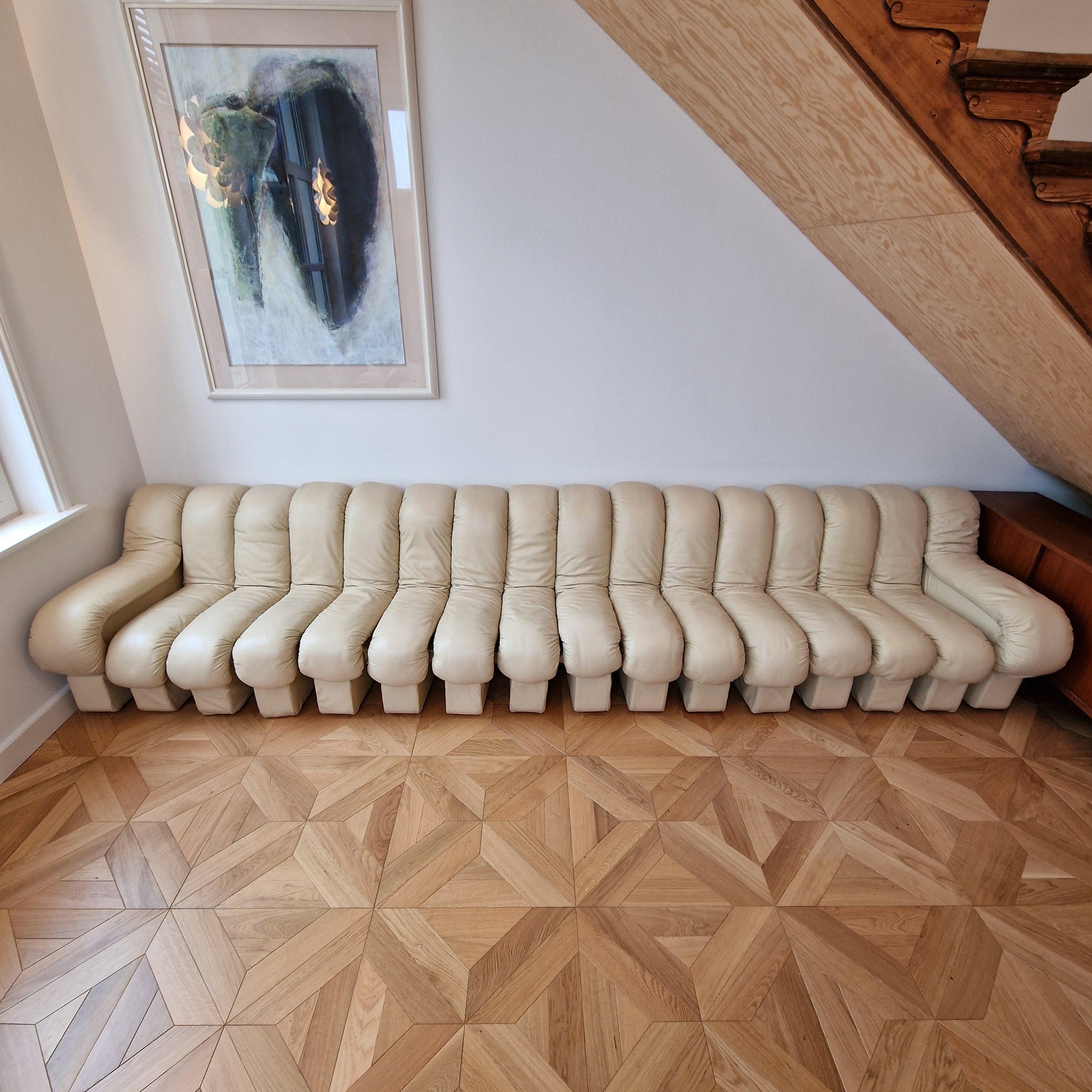 De Sede Ds-600 Sofá modular serpiente 