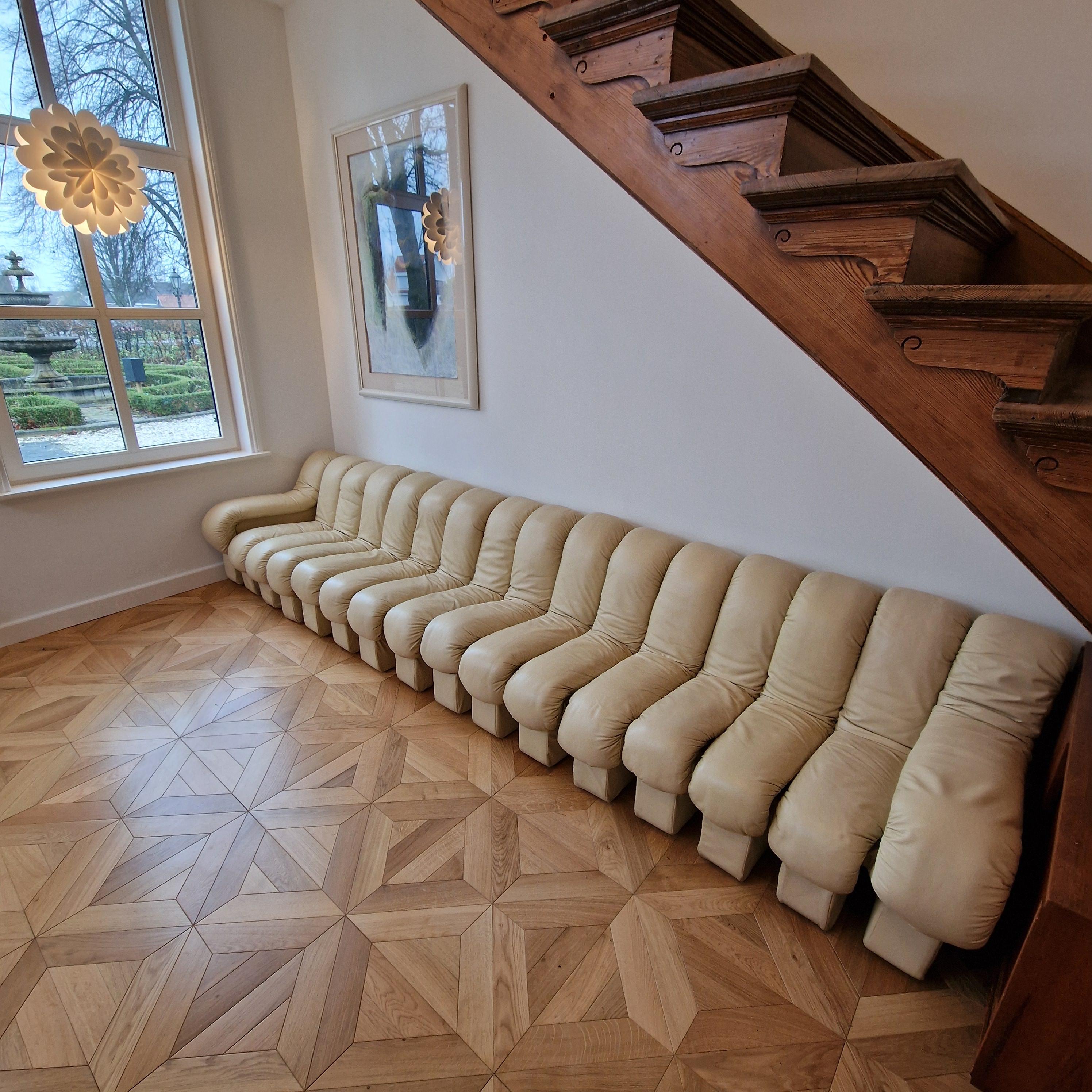 De Sede Ds-600 Sofá modular serpiente 